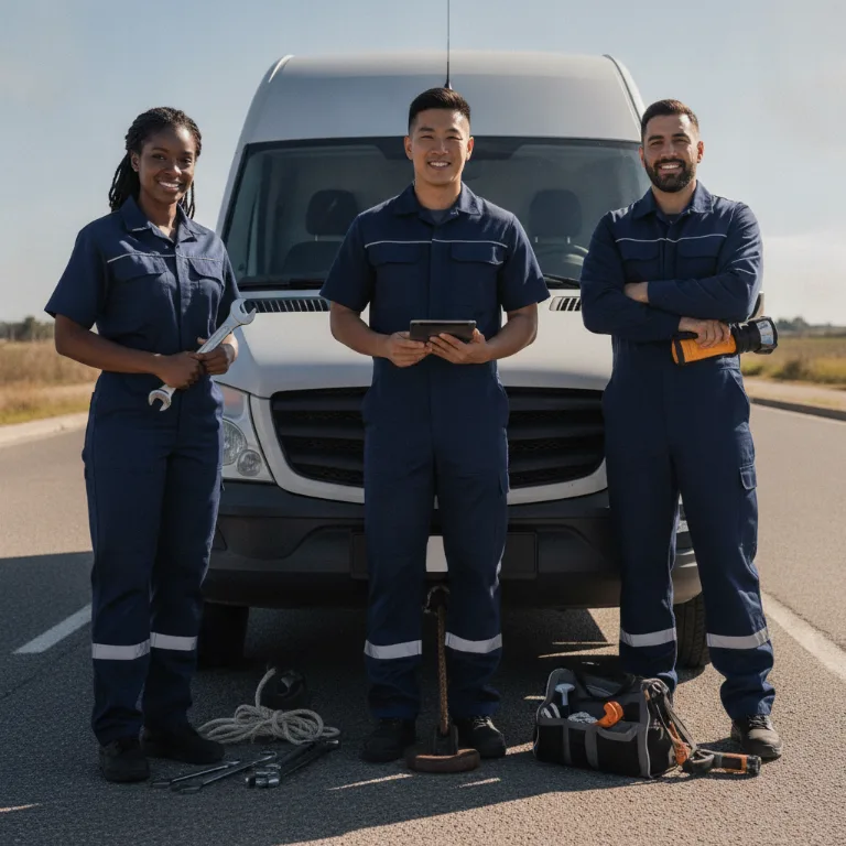 Car Towing team in Tottenham